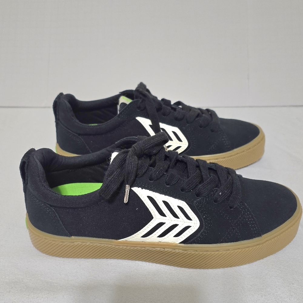 CARIUMA Catiba Pro Skate Shoe Unisex Adults M8/W9.5 Black Ivory Lace Up NWOB - Picture 8 of 16